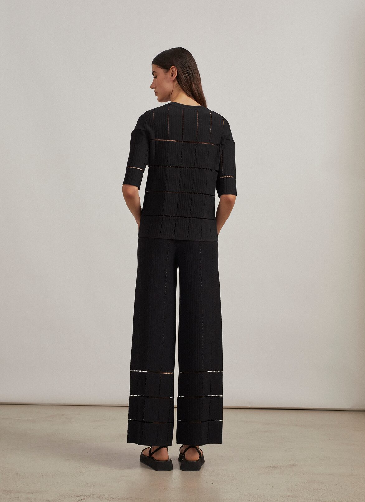 Trousers ALAÏA BLACK TROUSERS